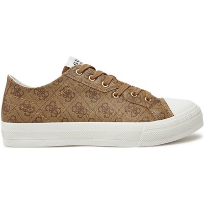 Sneakers aus Stoff Guess FMPISL PAC12 Beige