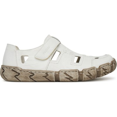 Halbschuhe Rieker L0362-80 Weiß