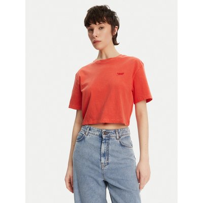 Tommy Jeans T-Shirt DW0DW20324 Orange Relaxed Fit