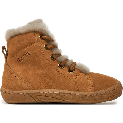 Schnürschuhe Froddo Minni Suede Laces G2110140-2 S Braun