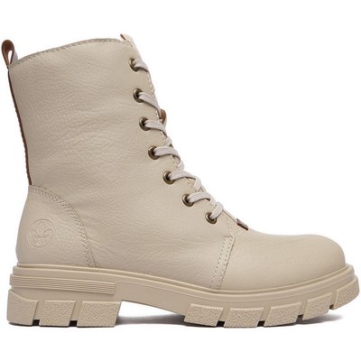 Schnürschuhe Rieker CEO-Z9116-60 Hellbeige