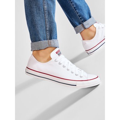 Sneakers aus Stoff Converse All Star Ox M7652C Weiß