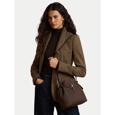 Handtasche LAUREN RALPH LAUREN 431P18459003 Dunkelbraun