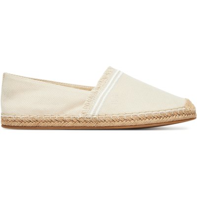 Espadrilles Tommy Hilfiger Fringe Canvas Closed Espadrille FW0FW08881 Beige