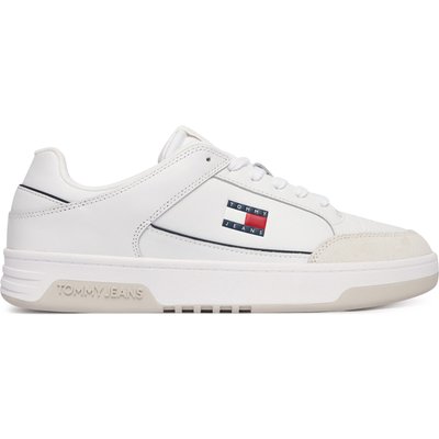 Sneakers Tommy Jeans Tjm Cupsole Leather EM0EM01660 Weiß