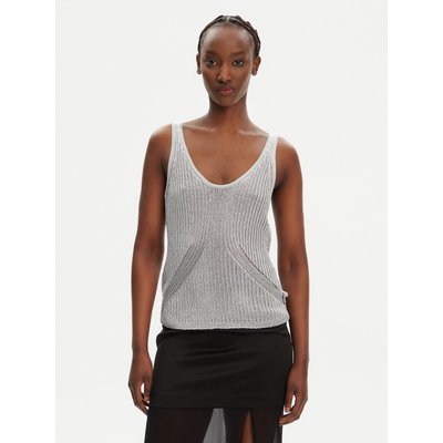 PINKO Top Noha 105148 A2LO Grau Regular Fit