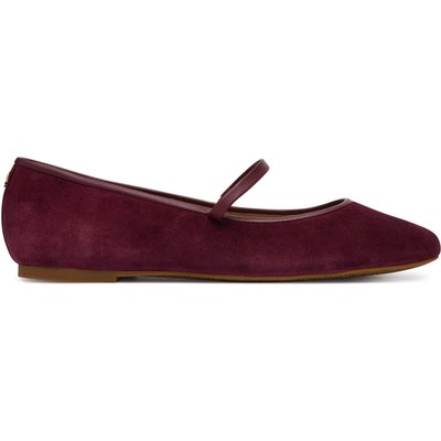 Ballerinas LAUREN RALPH LAUREN Jayna Mj Fl 802P18425001 Dunkelrot
