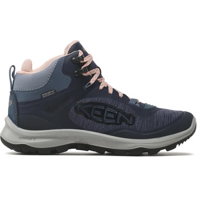 Trekkingschuhe Keen Terradora Flex Mid Wp W 1026877 Dunkelblau