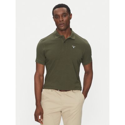 Barbour Poloshirt Original Sports MML0358OL71 Grün Tailored Fit
