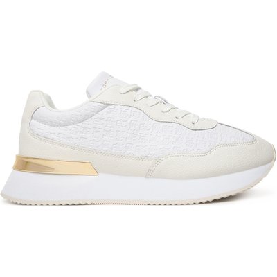 Sneakers Tommy Hilfiger Th Chic Monogram Runner FW0FW09464 Weiß