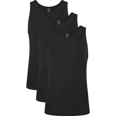 Gap Tanktop-Set 483958-01 Schwarz Regular Fit