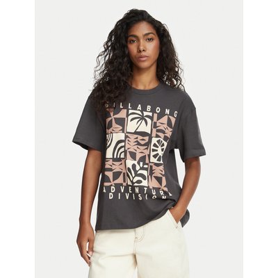 Billabong T-Shirt EBJZT00664 Dunkelgrau Relaxed Fit