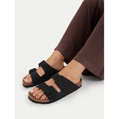 Pantoletten Birkenstock Arizona Wire Buckle 1031771 Schwarz