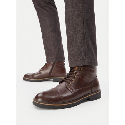 Schnürschuhe Lanetti CEO-2011 124AM Braun