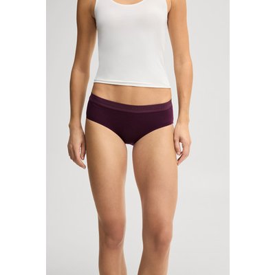 3er-Pack Panty in Schwarz, Braun, Bordeaux