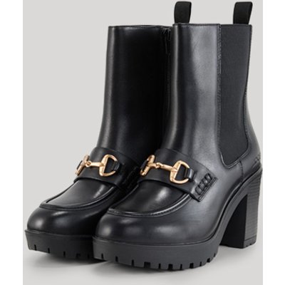 Stiefeletten Unico Cavalla in Schwarz