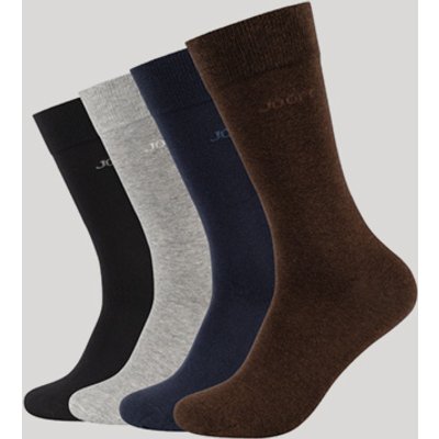 4-er-Pack Men Premium Socken in Box in Dunkelbraun