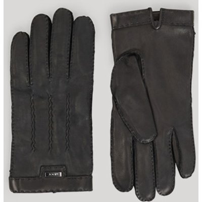 Lederhandschuhe in Schwarz