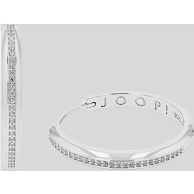 Creolen mit Zirkonia in Silber