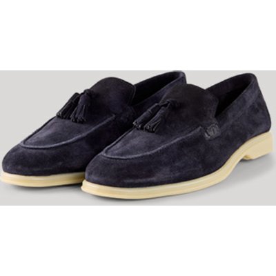 Mokassins Velluto Franjo in Navy