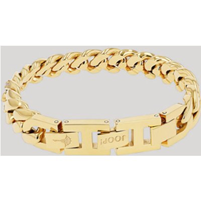 Panzerarmband mit Zirkonia in Gold