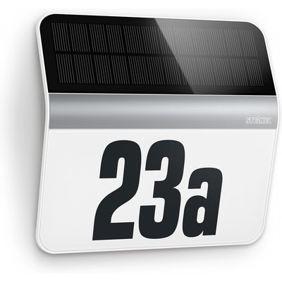 STEINEL XSolar LH-N LED-Hausnummernlampe edelstahl
