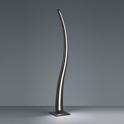 LED-Stehleuchte Salerno, SwitchDim, schwarz matt