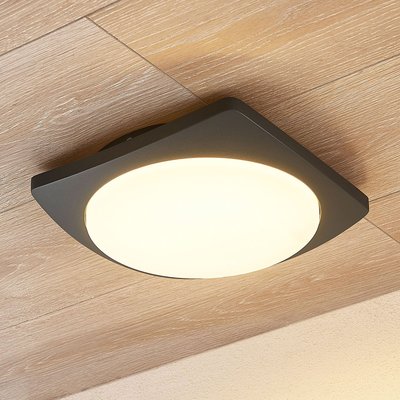 Lucande Gesar LED-Außendeckenlampe