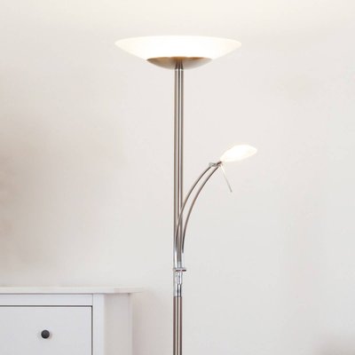 Ilinca - dimmbarer LED-Deckenfluter mit Leselampe