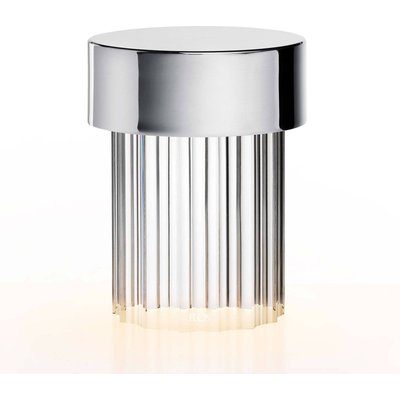 FLOS Last Order LED-Tischlampe gewellt IP55 stahl
