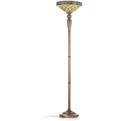 Deckenfluter Diamond im Tiffany-Stil