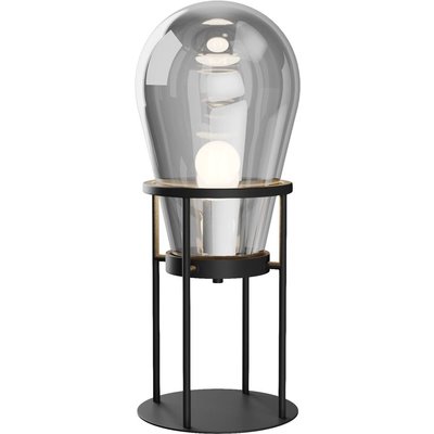 Lucande Viyan Tischlampe mit Glasballon