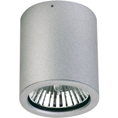 Gavino Deckenaufbaustrahler außen in silber