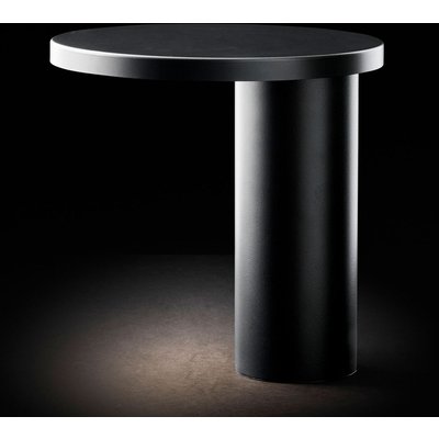 Oluce Cylinda LED-Tischleuchte schwarz