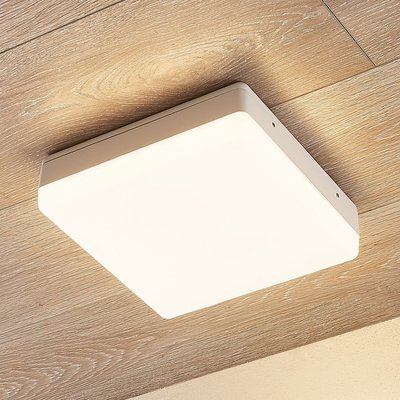 LED-Deckenlampe Thilo, IP54, weiß, 24 cm