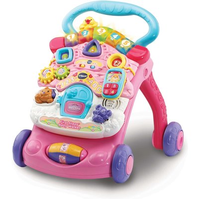 VTech Baby First Steps Baby Walker - Pink