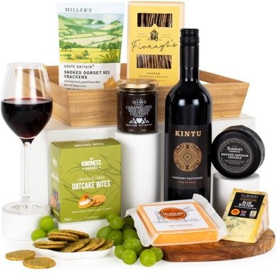 Cheese and Wine Gift Tray