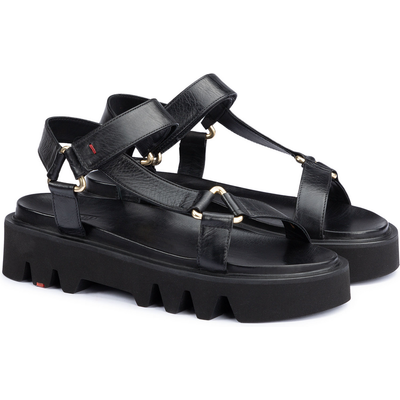 Lloyd | Schwarz | 36 | Glattleder | Damen Sandalen Schwarz