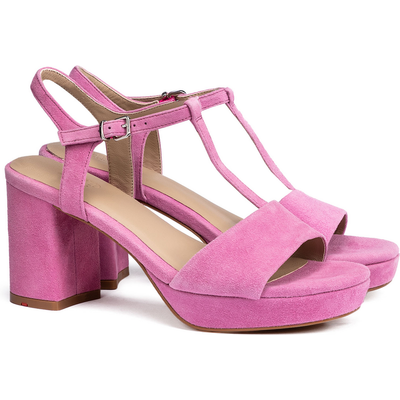 Lloyd | Pink | 40 | Rauleder | Damen Isla Pink