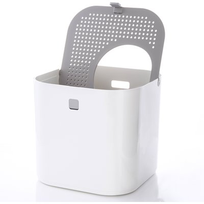 Modkat kattlåda - Vit