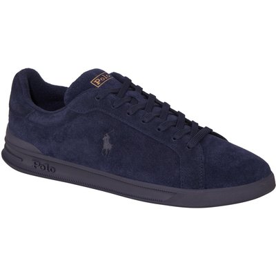 Polo Ralph Lauren Sneaker aus Veloursleder mit Poloreiter und Label-Details