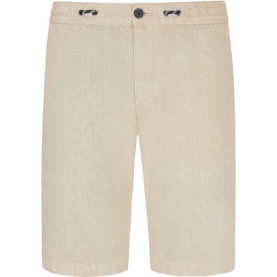 Tom Rusborg Leichte Shorts aus einem Leinen-Baummwoll-Mix