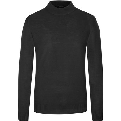 Maerz Pullover aus Schurwolle mit Stehkragen