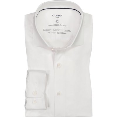 OLYMP Luxor, 24/Seven, Comfort Fit, Jersey-Hemd mit Stretchanteil