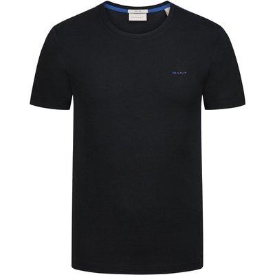 Gant T-Shirt mit kontrastierender Label-Stickerei