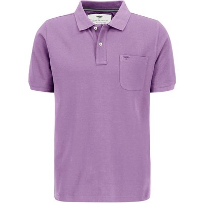 Fynch-Hatton Unifarbenes Piqué-Poloshirt mit Brusttasche, extralang