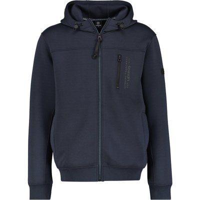 Lerros Sweatjacke mit Kapuze und Stretch