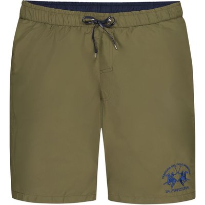 La Martina Badeshorts mit Logo-Stickerei
