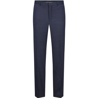BOSS Businesshose Leon mit Web-Muster, Regular Fit