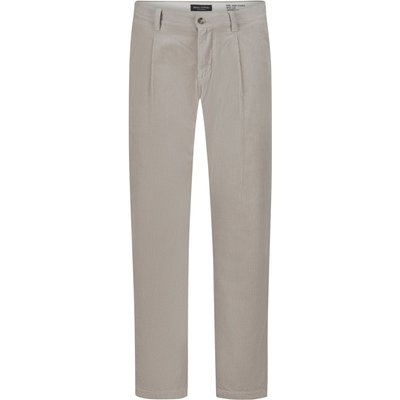 Marc O'Polo Cordhose aus Bio-Baumwolle mit Bundfalten, Tapered Fit